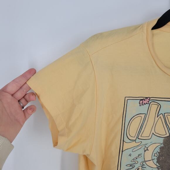 Daydreamer Yellow The Doors Graphic Short Sleeve Tee S - Picture 3 of 10